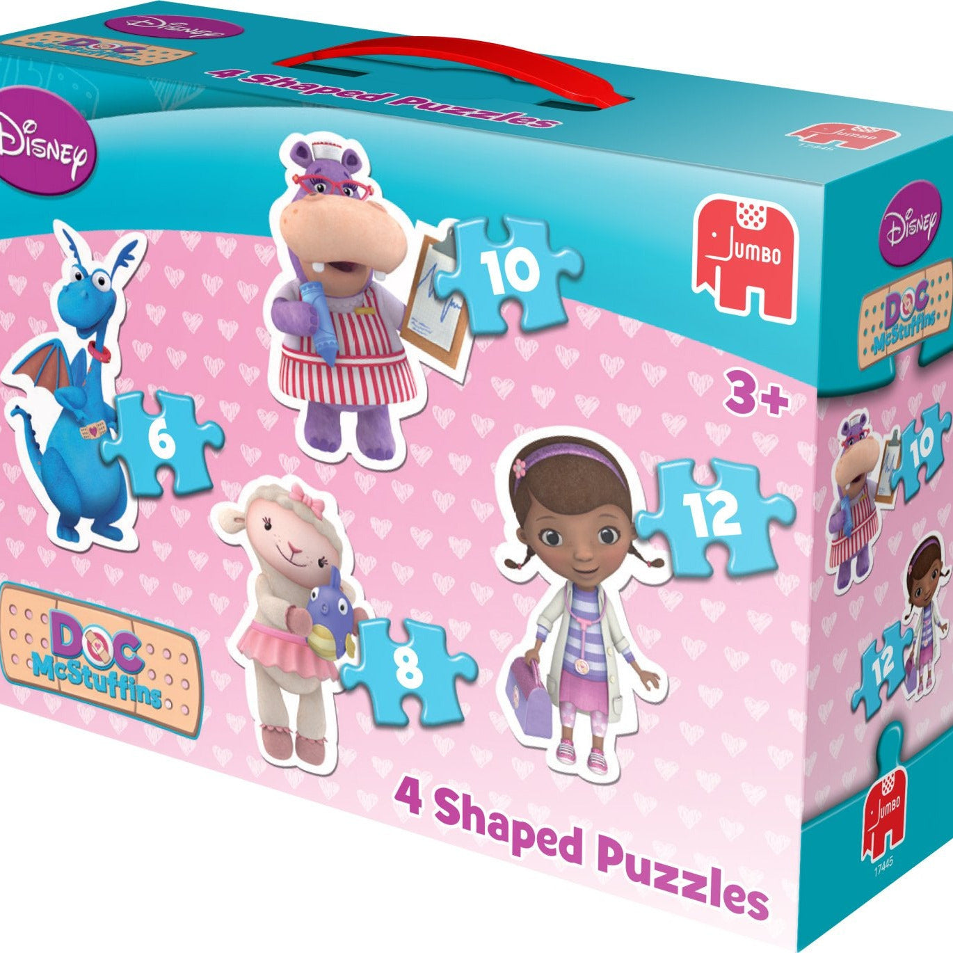 Disney Doc McStuffins Jigsaw Puzzles - 4 Puzzles Jumbo