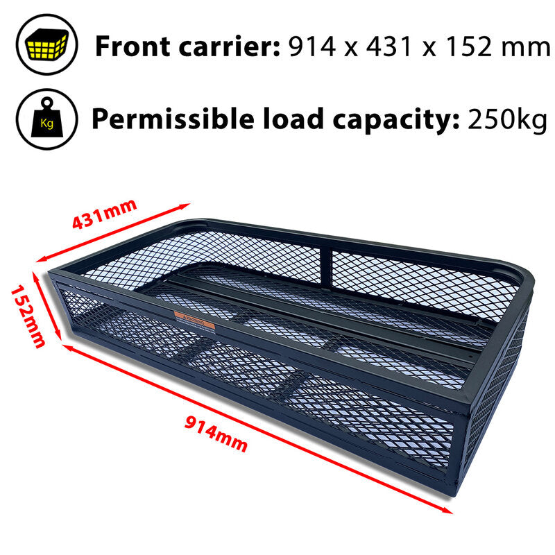 ATV Basket - Front & Rear with Mounts