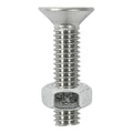 CSK Socket & Nut - A2 SS - M8 x 30 | TIMpac of 4
