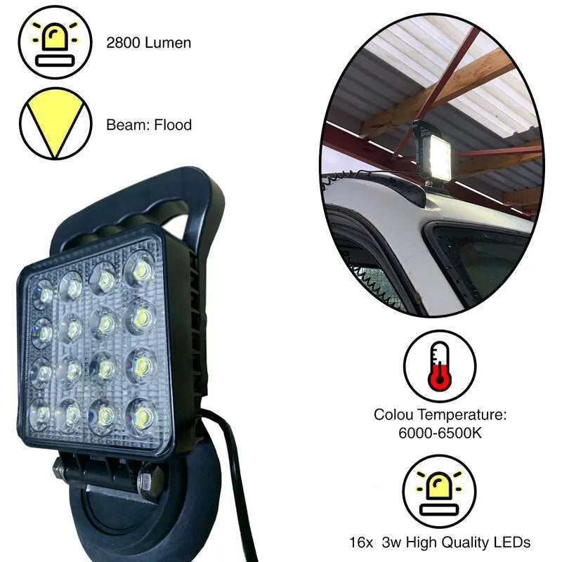 Worklamp LED 9" High Power 2800LM 10/30V 48W