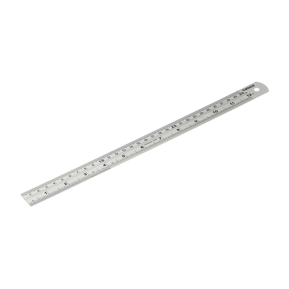 Steel Ruler - 300mm | Wallet