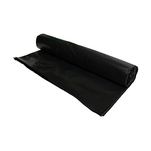 Toughsheet Damp Proof Membrane (DPM) - Black - 4m x 12.5m / 500 microns / 2000 ga