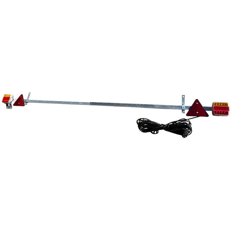 Light Board Extendable Trailer 1.4-2.1m Tube 12m Cable