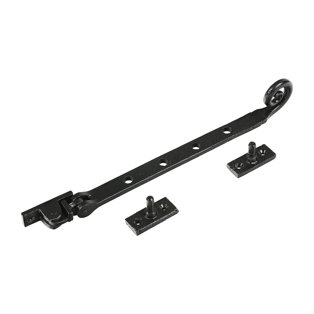 Curly Casement Stay Ant BLK - 252mm | Bag