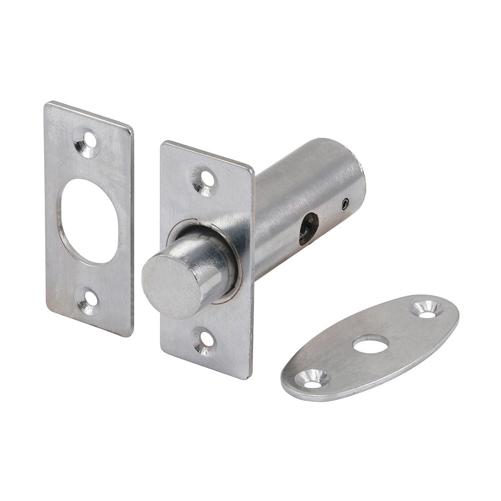 Window Rack Bolt Sat. Chrome - 42mm | Bag of 2