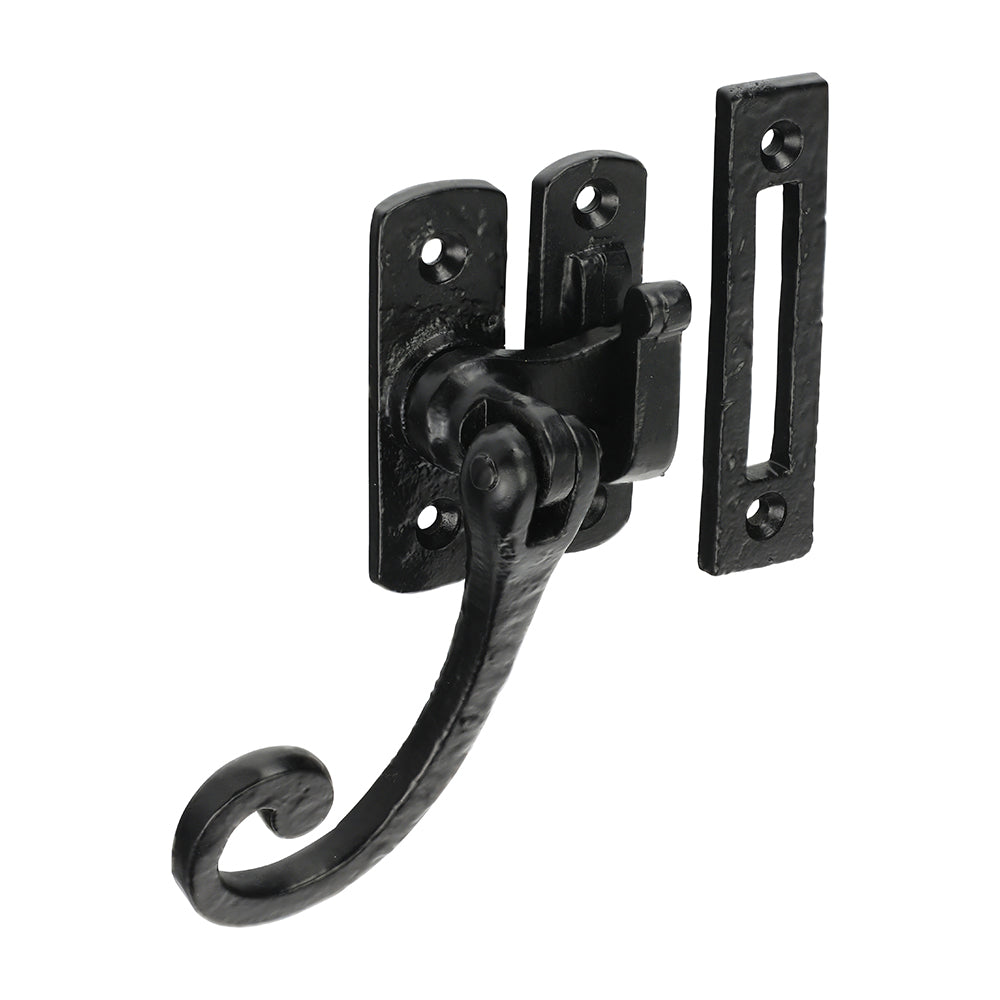 Curly Casement Fastener AntBLK - 86mm | Bag