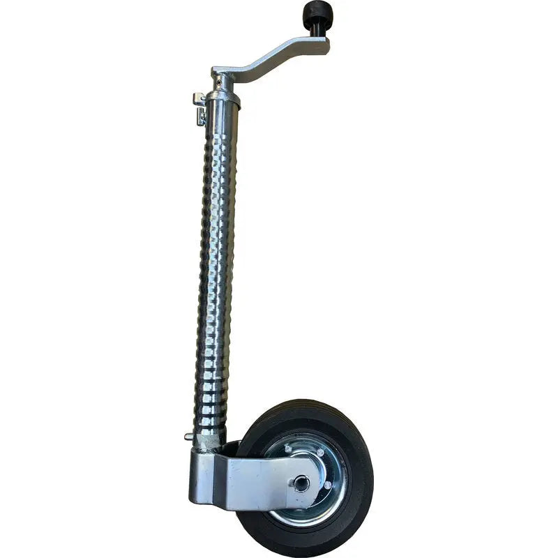 Gwaza Jockey Wheel Ribbed no Clamp 48mm N.W.L 500kg