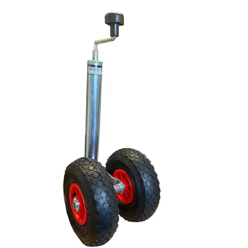 Gwaza Jockey Wheel Pneumatic Twin Tyre 48mm 200 kg NWL