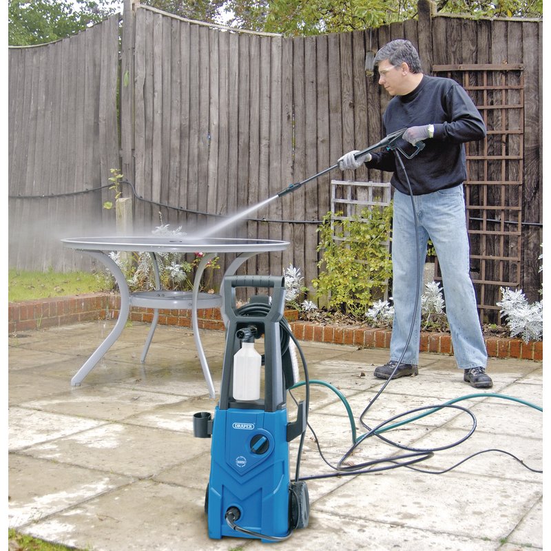 Draper Pressure Washer, 1600W, 135 Bar