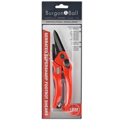 Burgon & Ball Serrated Supersharp Footrot Shear Burgon & Ball
