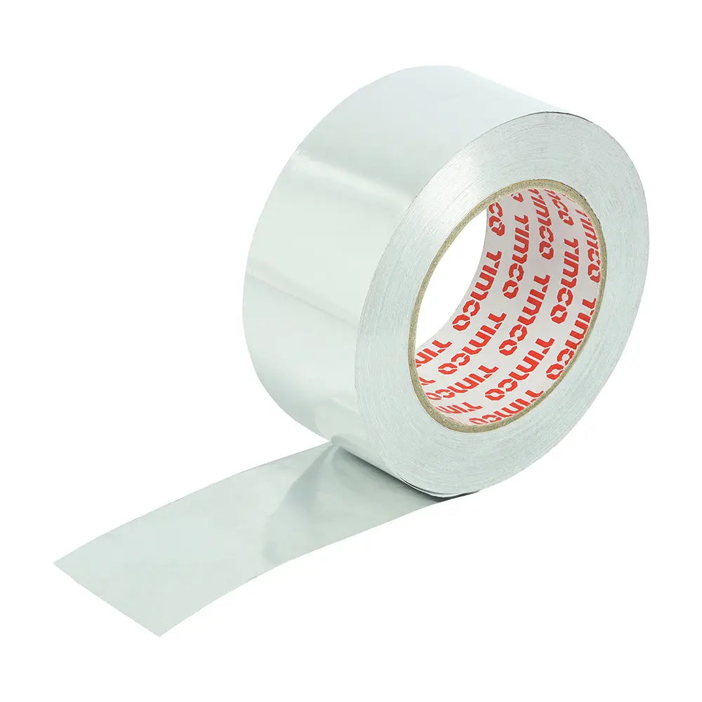 Timco Extreme Temperature Aluminium Foil Tape Timco