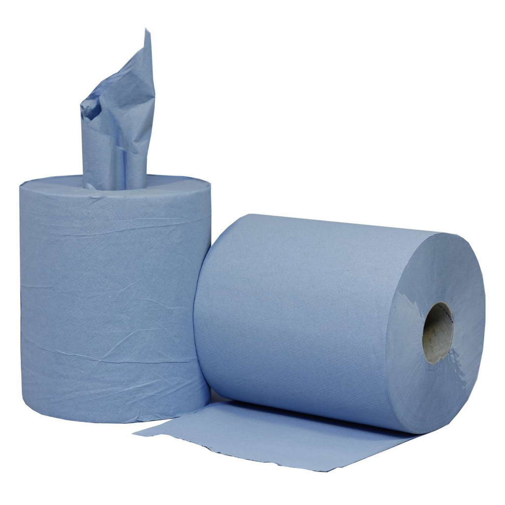 PRO Blue 2 Ply Centrefeed Roll 23cm x 180m PRO