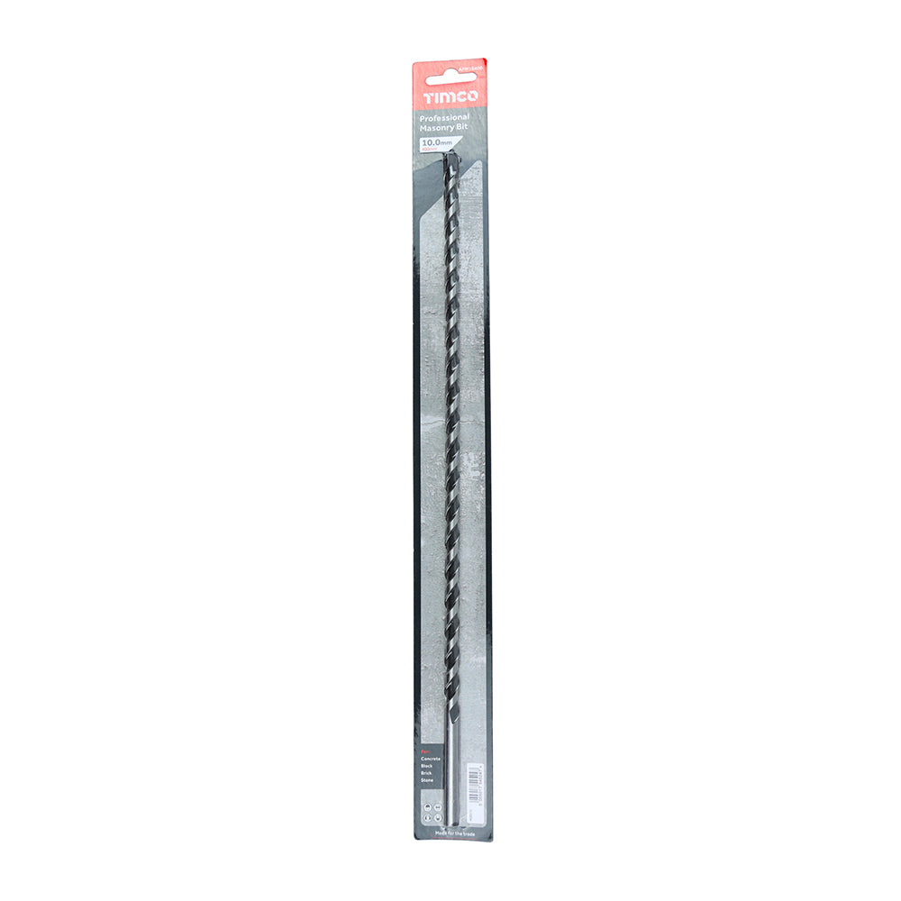 Professional Masonry Bit - 10.0 x 400 | Blister Pack