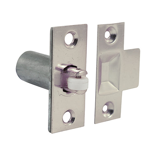 Adjustable Roller Catch - Nckl - 39mm | TIMpac