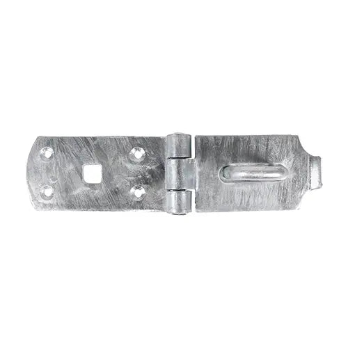 Timco Secure Bolt On Hasp & Staple - Heavy Duty - Hot Dipped Galvanised | 8" Timco