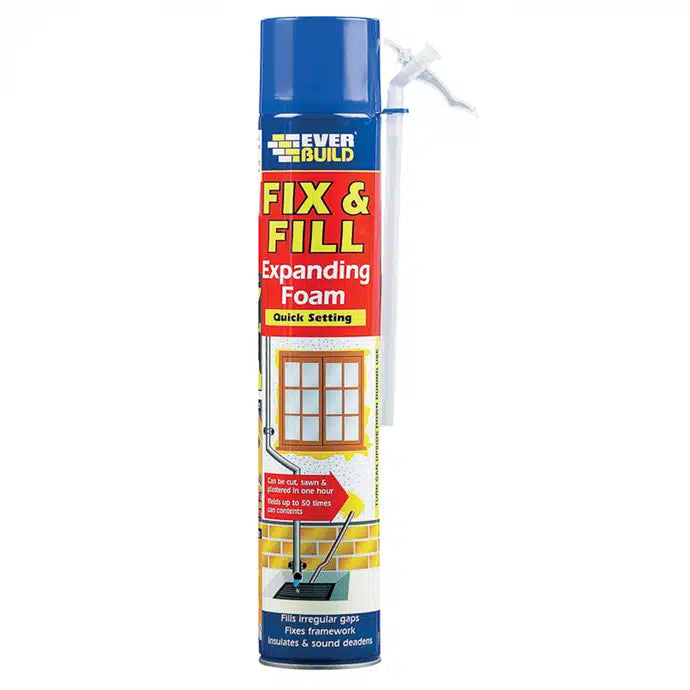 Everbuild Fix and Fill Expanding Foam 500ml