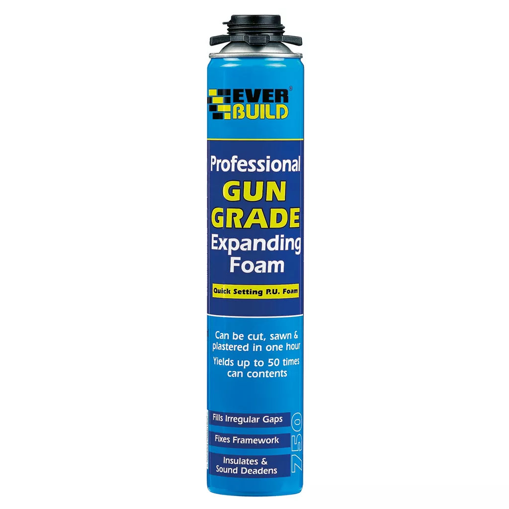 Everbuild Gun Grade Expanding Foam 750ml