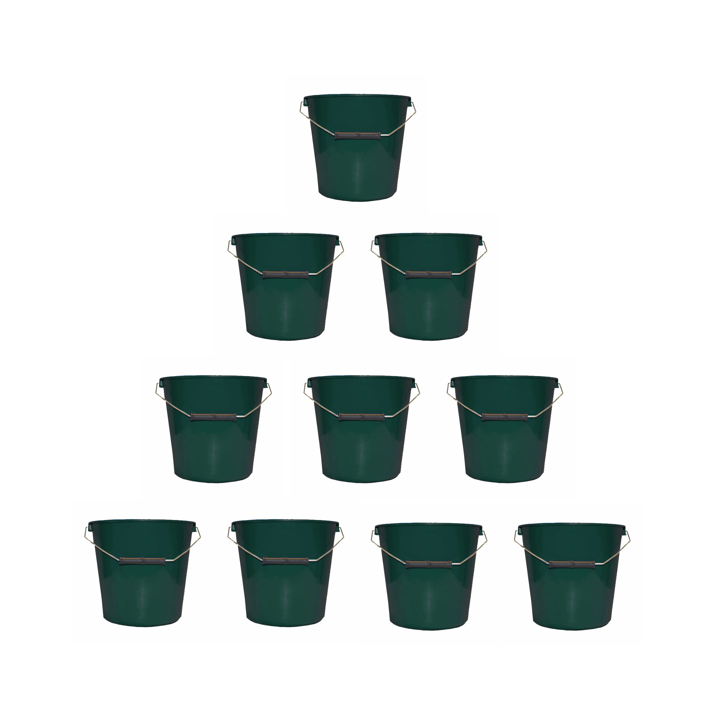 Calf Bucket Small 5L Green - Bundle of 10 Tanat Supplies | Agricultural, Building & General Hardware
