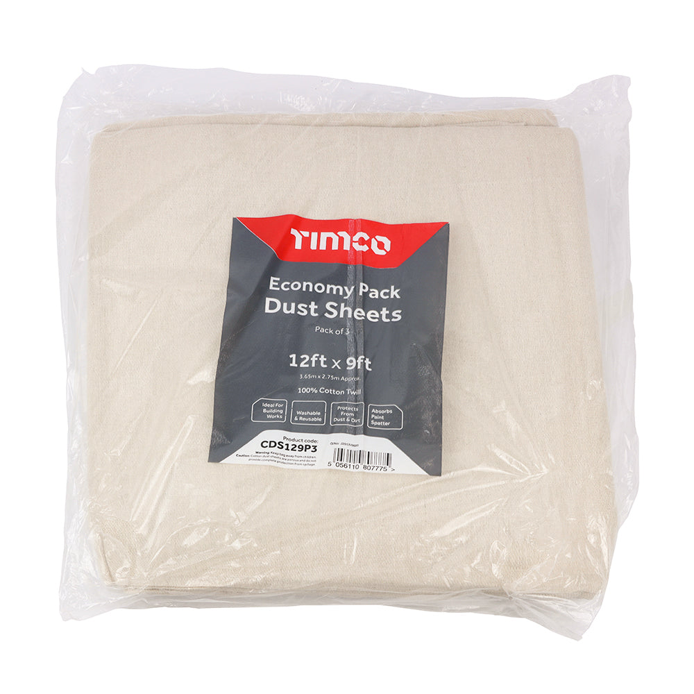 Timco Economy Dust Sheets Timco