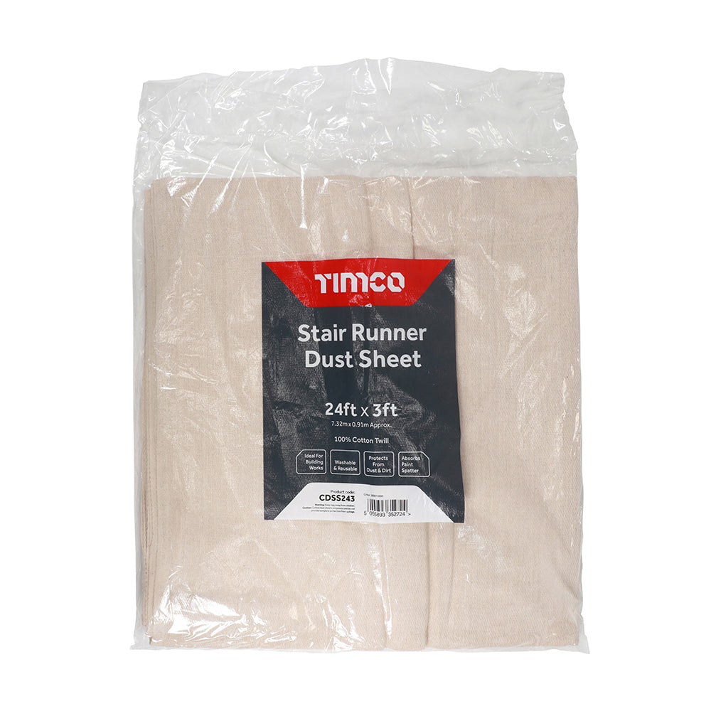 Timco Stair Runner Dust Sheet Timco