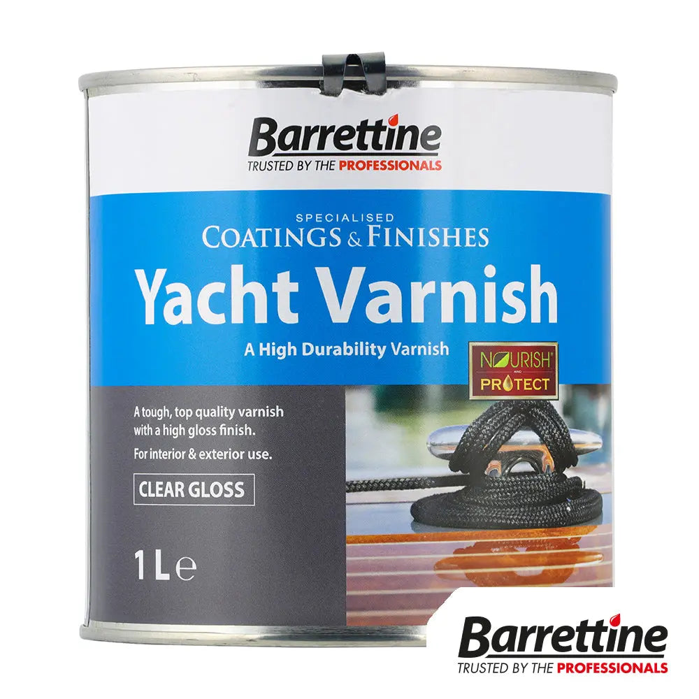 Barrettine Yacht Varnish - Clear Gloss Barrettine