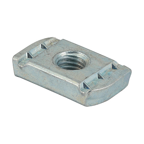 Channel Nut Without Spring BZP - M12 | Box of 100