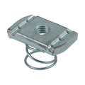 Channel Nut Short Spring BZP - M8 | Box of 100