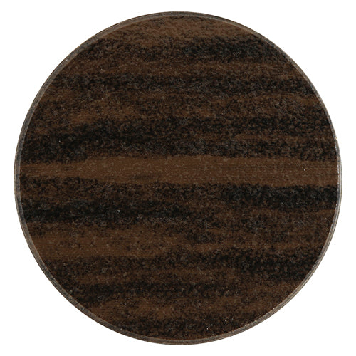 Adhesive Caps African Hardwood - 13mm | Pack of 112