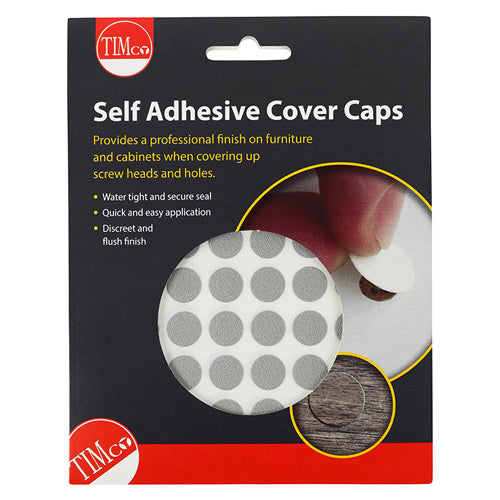 Adhesive Caps Aluminium - 13mm | Pack of 112