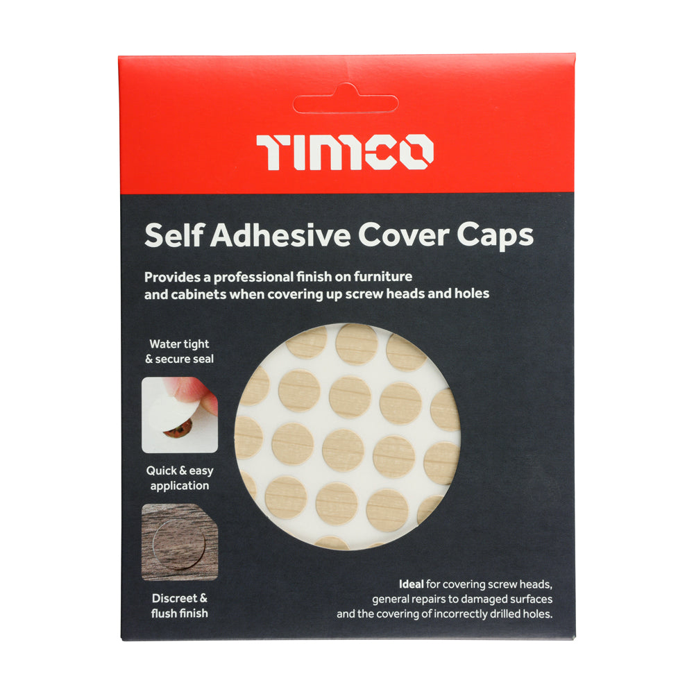 Adhesive Caps Maple - 13mm | Pack of 112