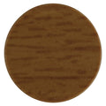 Adhesive Caps Natural Walnut - 13mm | Pack of 112