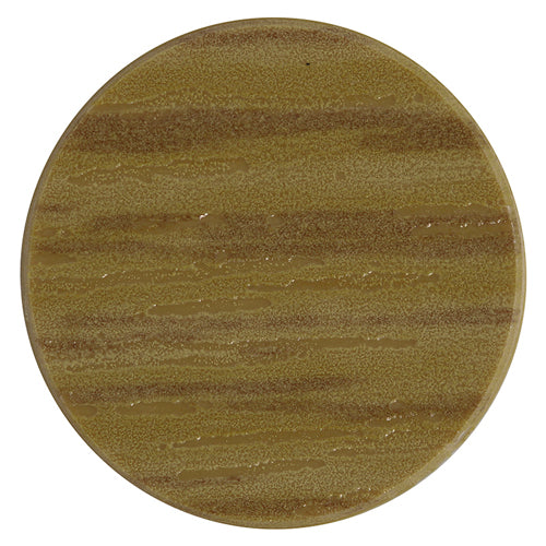 Adhesive Caps Oak - 13mm | Pack of 112