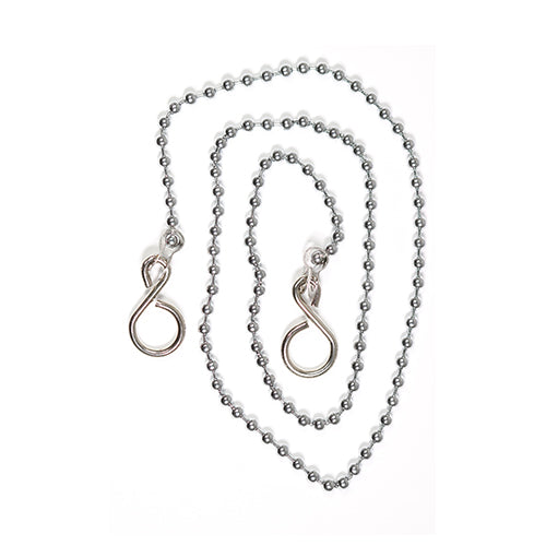 Sink Ball Link Chains - Chrome - 12" | TIMpac of 2