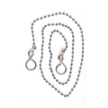 Bath Ball Link Chains - Chrome - 18" | TIMpac of 2