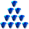 10x Hoof Proof Ribbed Blue Buckets 5L bundle (10% off per bucket) Tanat Supplies