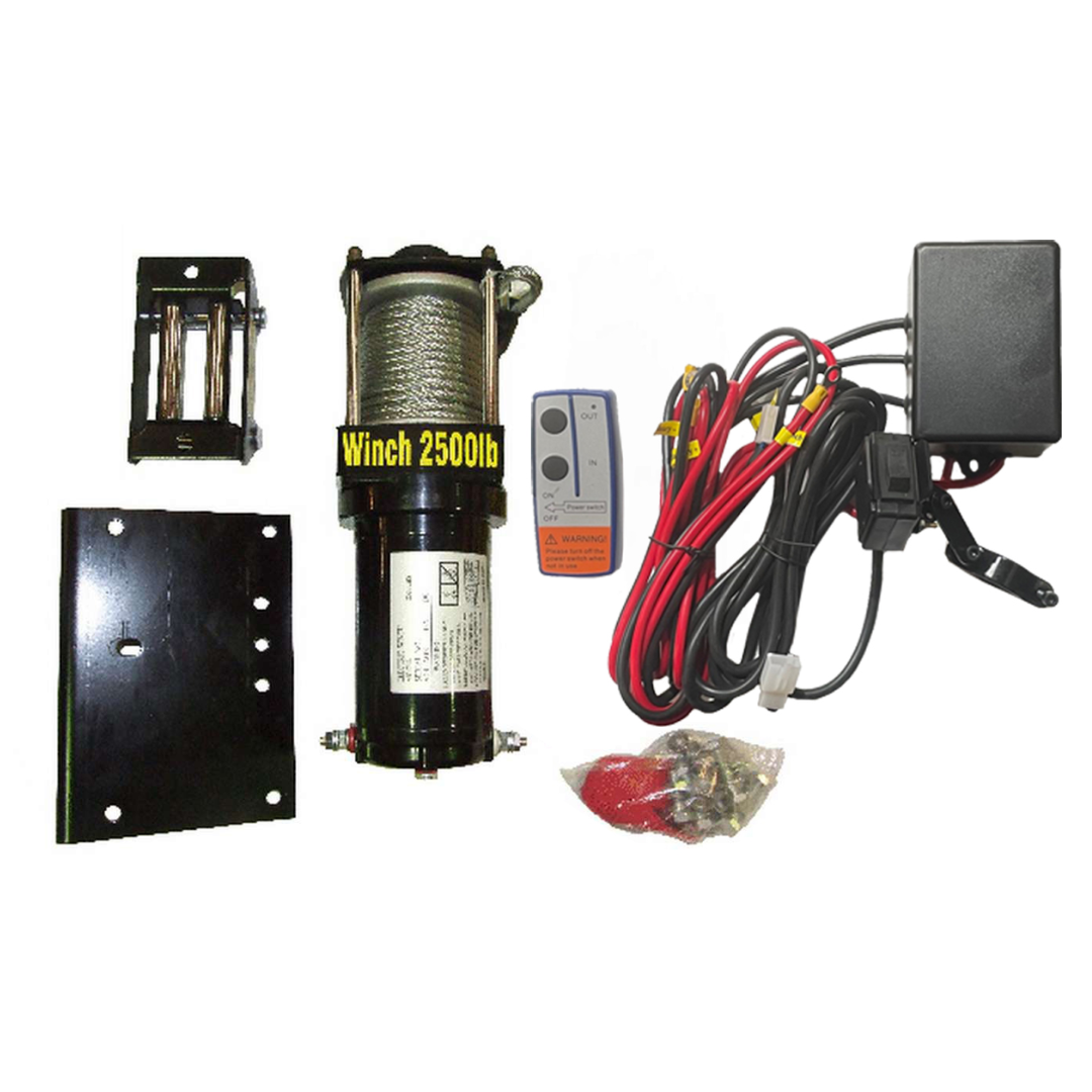 Gwaza Electric Winch - 1100kg - Suits ATV - 8m Cable & Hook