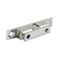 Double Ball Catches - Chrome - Size mm 50 x 8.5 - Strength kg N/A - Colour N/A Timco