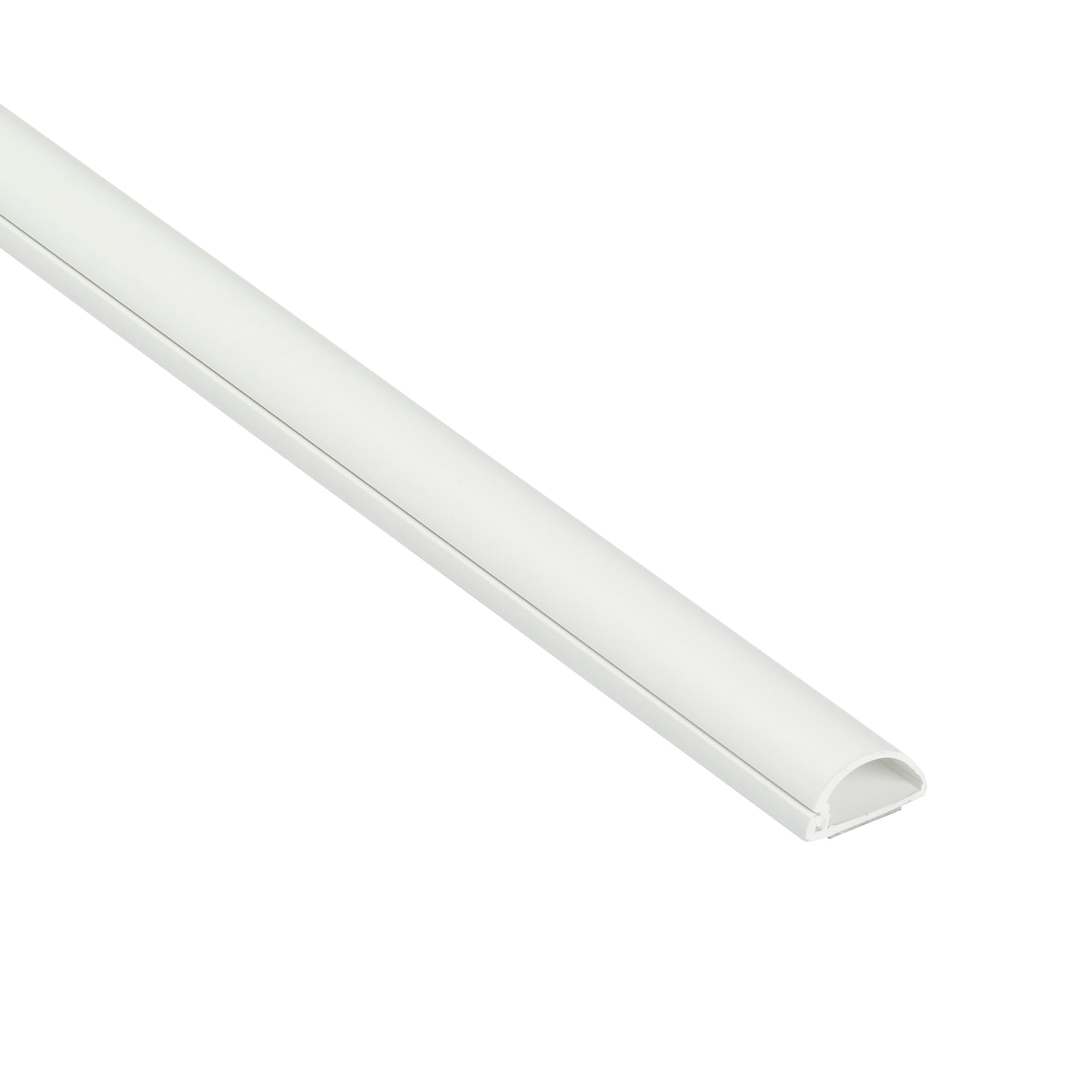 D-Line PVC White Mini Trunking 20x10mm - 2 Metres D-Line
