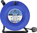 Masterplug 4 Plug Open Cable Extension Reel 50 Metres