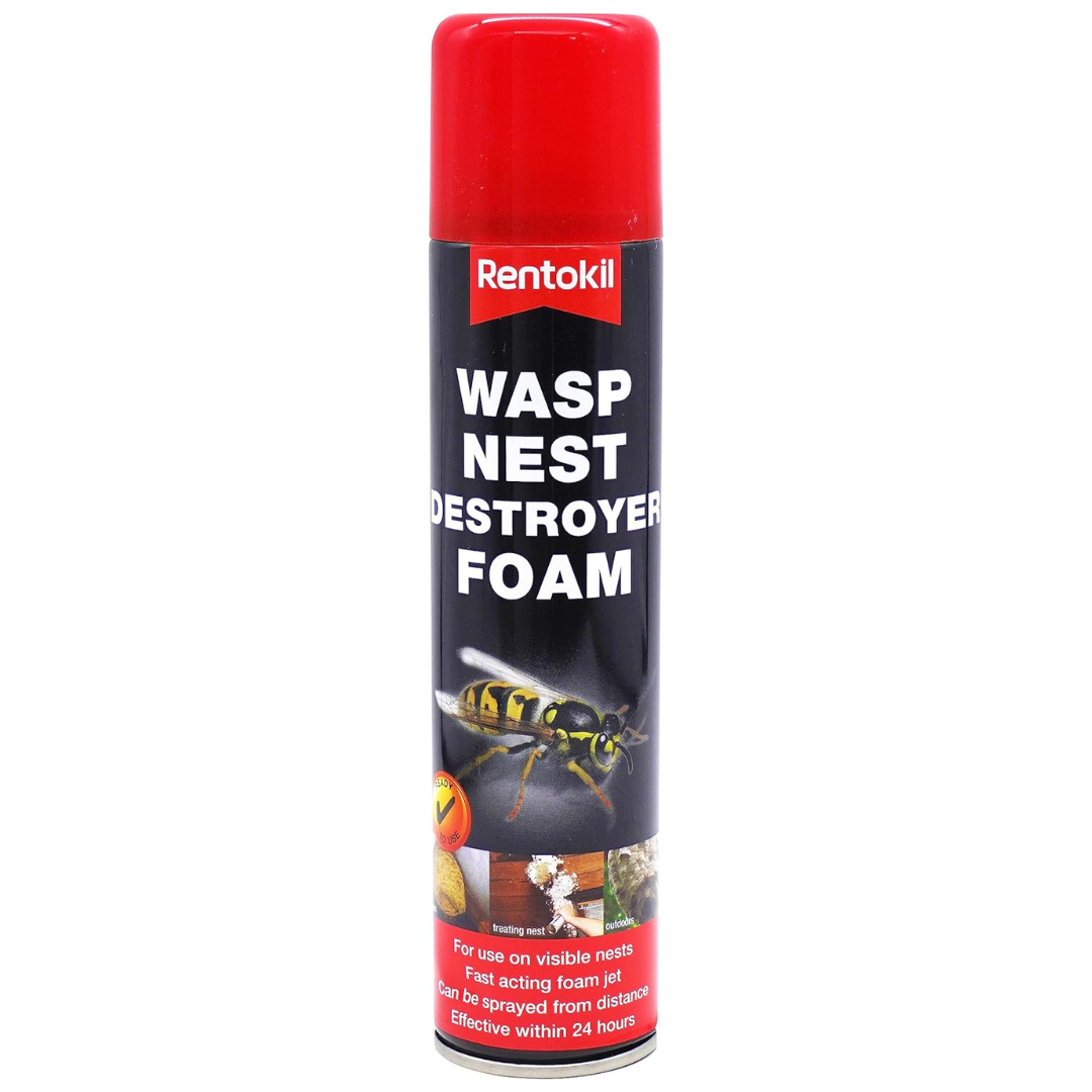 Rentokil Wasp Nest Destroyer Foam Aerosol 300ml