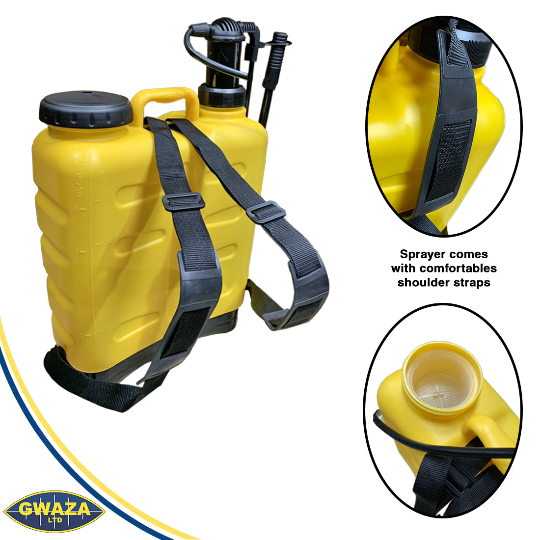 Gwaza Sprayer Backpack + Handlance 18L