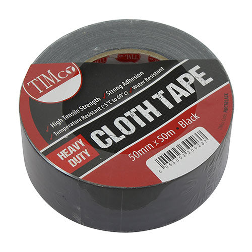 Heavy Duty Cloth Tape Black