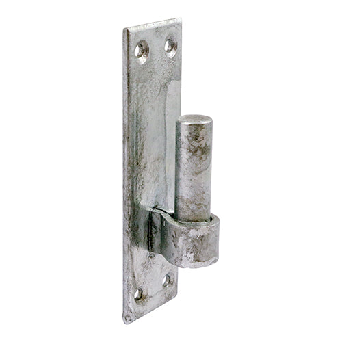Hook on Rectangular Plate HDG - 12mm | Plain Bag of 2