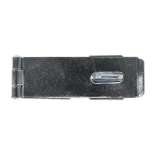 Safety Hasp-Staple Zinc - 6" | Plain Bag