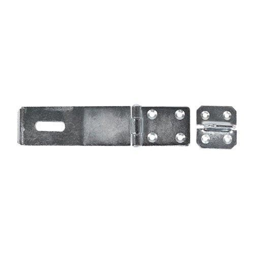 Safety Hasp-Staple Zinc - 6" | Plain Bag