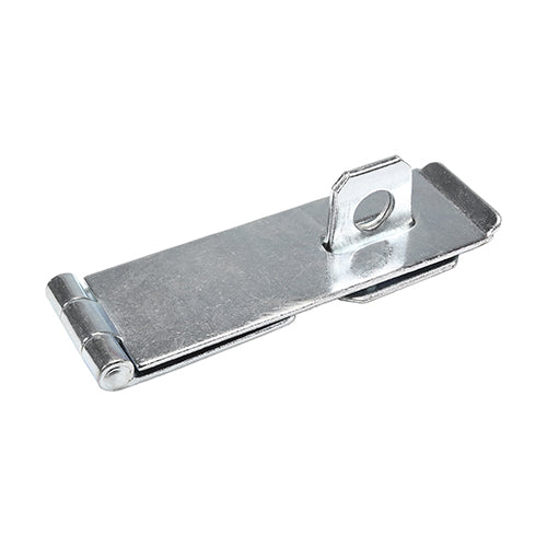 Safety Hasp-Staple Zinc - 6" | Plain Bag