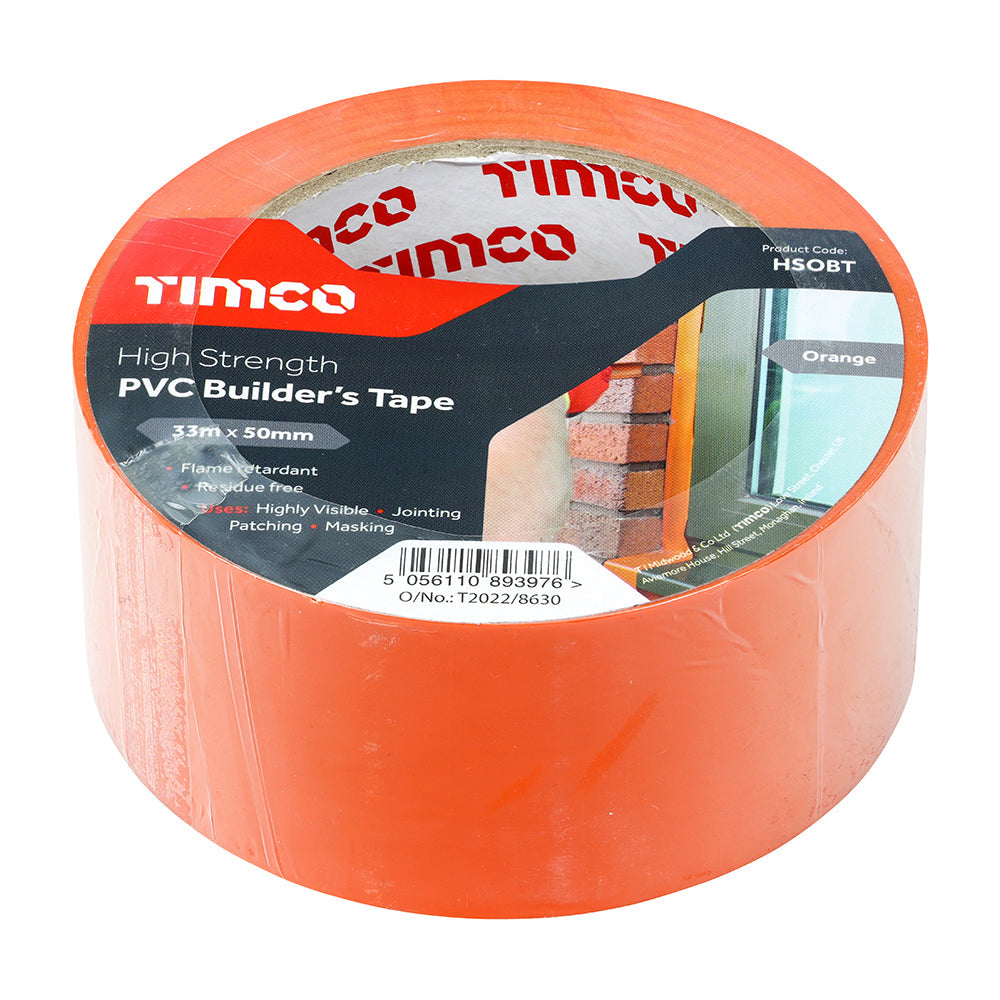 HS Builders Tape Orange