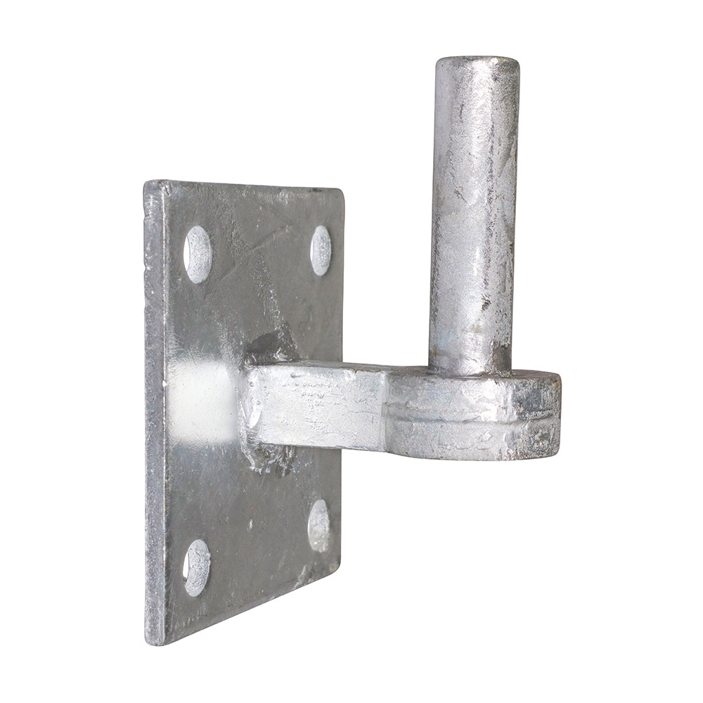 Hook On Square Plate HDG - 19mm