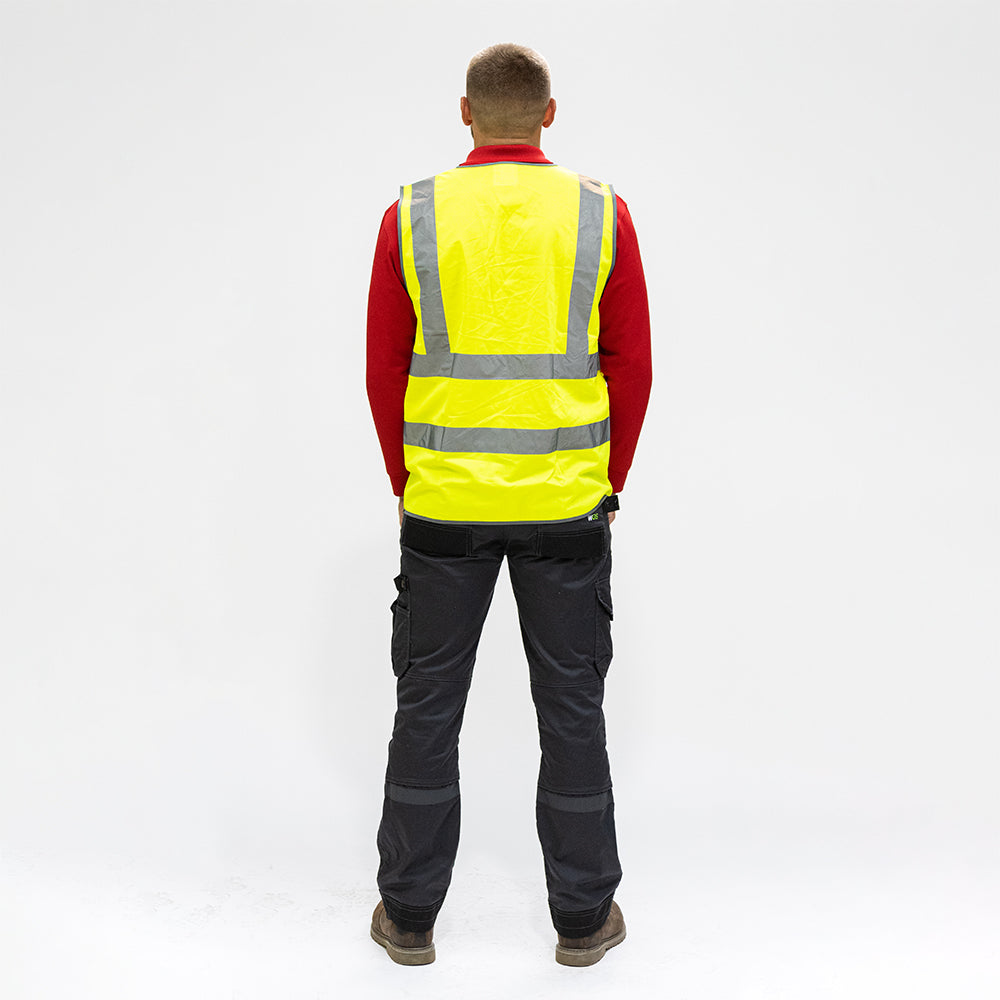 Hi-Vis Executive Vest Yellow - X Large | Bag