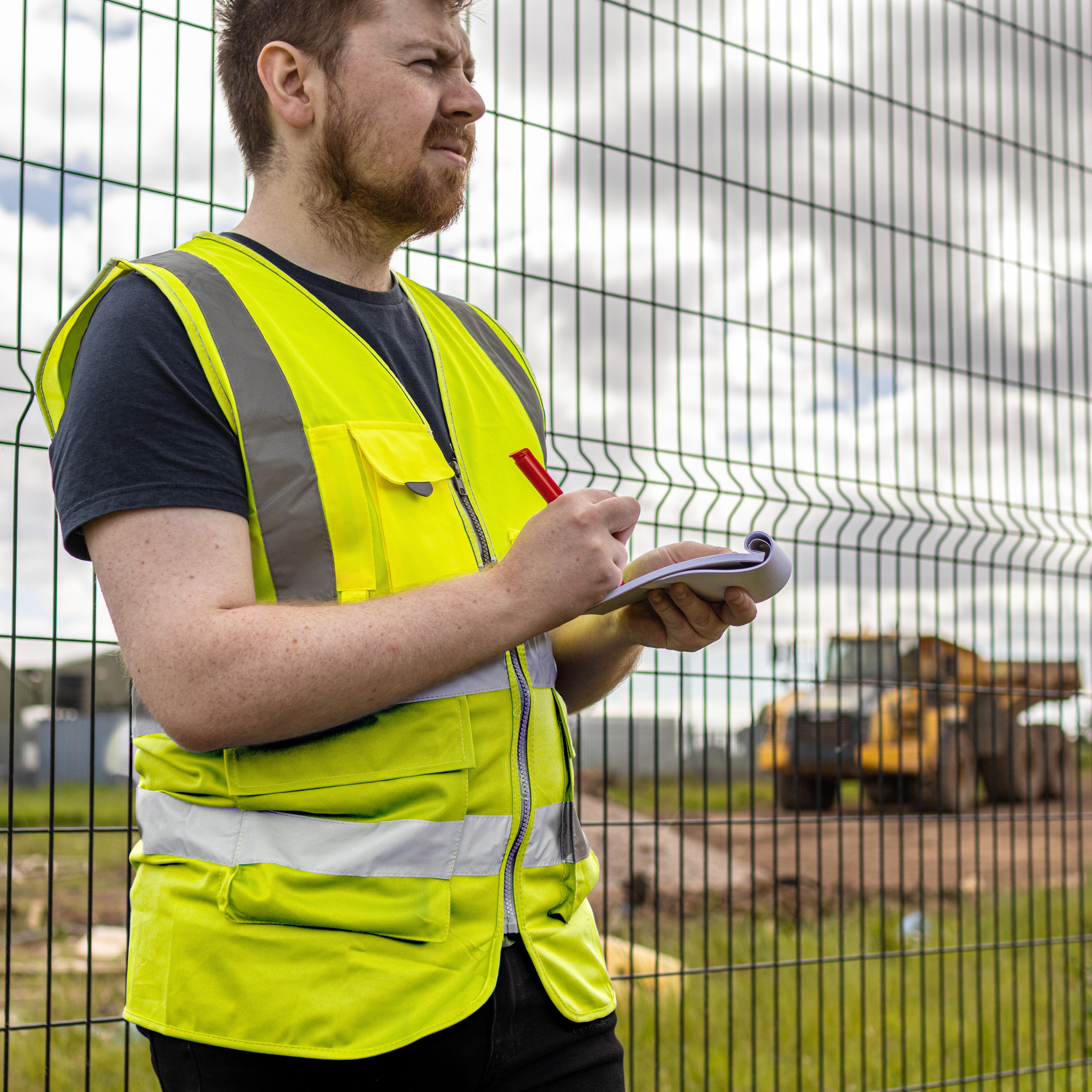 Hi-Vis Executive Vest Yellow - XX Large | Bag